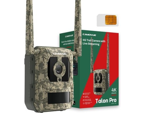 Reolink Camovue Talon Pro Wildkamera 4K Überwachungskamera 4G/LTE inkl SIM