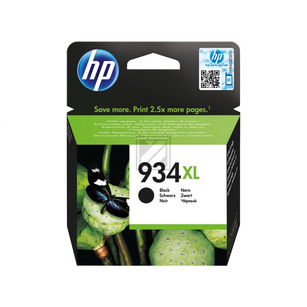 HP Tinte Nr. 934XL - Black (C2P23AE) 25.5ml, Seitenkapazität ~ 1'000 Seiten