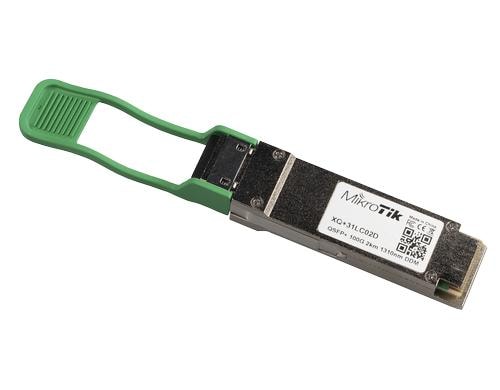 Mikrotik QSFP28 Modul: XQ+31LC02D 100GE, Singlemode, Duplex, 2Km