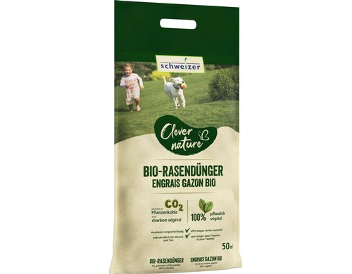 Eric Schweizer Bio-Rasendünger 100% pflanzlich 50 m²