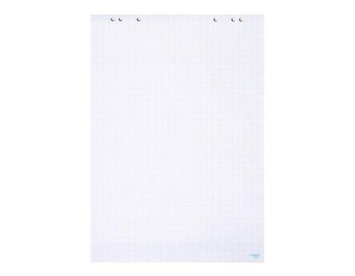 Dahle 95037 Block 68 x 99 cm, 5 Blöcke à 20 Blatt, weiss, 80 g/qm, perforiert,