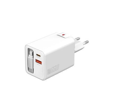 4smarts Ladegerät gaN Flex Jojo 65W, Weiss