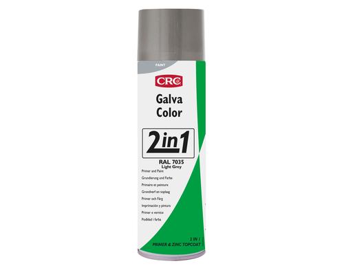 CRC GALVACOLOR 7035 Lichtgrau Farb Schutzlack&Grundierung 2in1,matt Spr.500ml