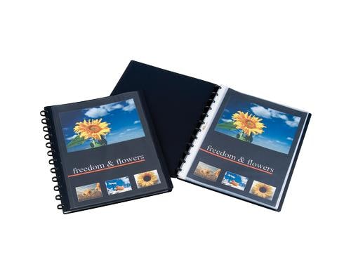 Adoc Sichtbuch Personal-Ex A4, 30 Taschen, schwarz