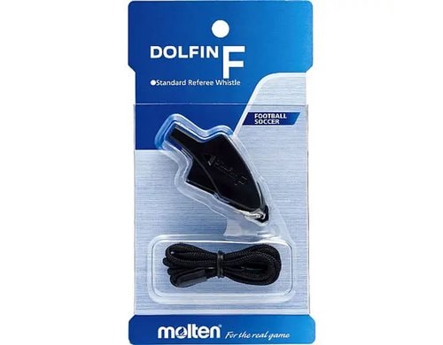 Molten Schiri-Pfeife Dolfin Fussball schwarz
