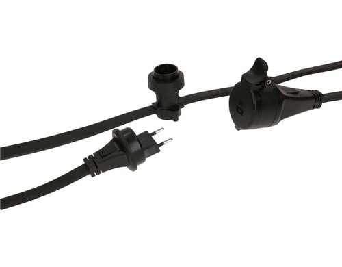 Lichterkette outdoor 10x E27 ILLU5X13 L=11.5m Typ 11 IP55