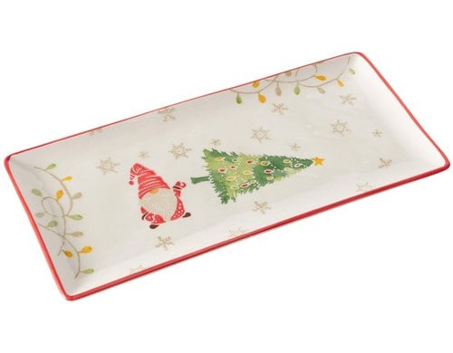 Boltze Servierplatte Noelo Keramik, 35x16cm