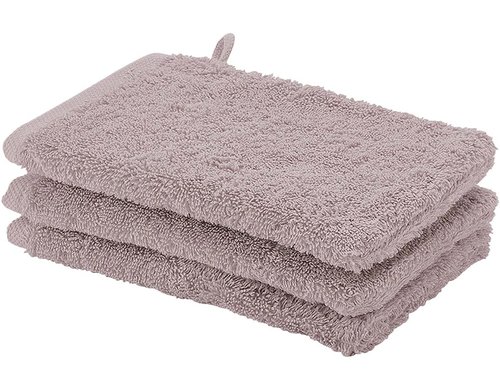 Aquanova Waschhandschuh London, 16x22 cm Nude, 100% ÄgyptischeBaumwolle, 600 gr/m²