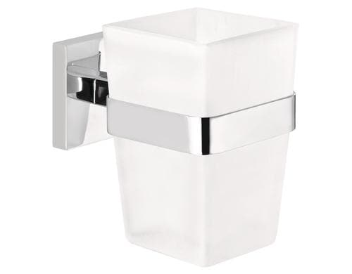 DELUXXE Zahnputzbecher Glänzender Zahnbecherhalter