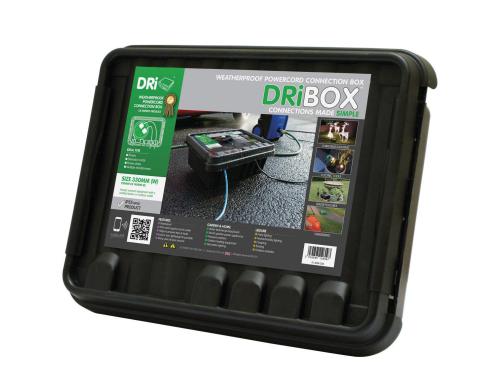 DRiBOX 330 gross, 33x23x14cm, IP55, sz Kabelverstauung für den Aussenbereich