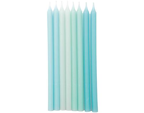 Rico Design Kerzen Set 16 Stück, Blautöne