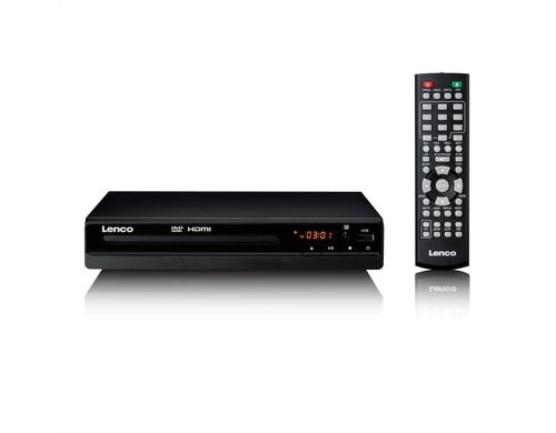 Lenco DVD-121BK DVD-Player, HDMI. Scart