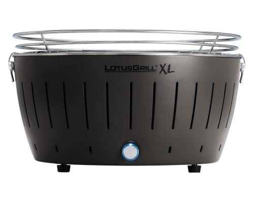 LotusGrill Tischgrill XL, anthrazitgrau 40.5 cm Grillfläche, mit USB