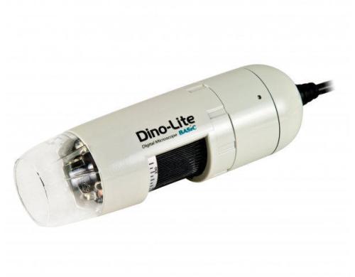 Dino-Lite AM2111, Hand-Mikroskop, USB 2.0 640x480 Pixel, 10-70x/200x, 4 LEDs