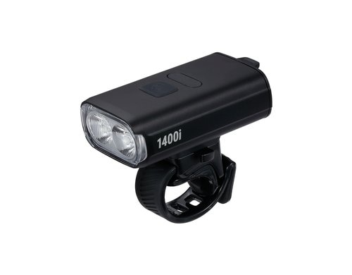 BBB Frontlicht StrikeDuo 1400i Lumen USB-C 8 Modi, Akkuanzeige, Alu,RemoteReady