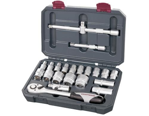 Kraftwerk Steckschlüsselkoffer 1/2 22-teilig