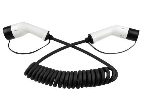 F.power Typ 2 Ladekabel THOR 7.4kW 5m S einphasig, 250V, 32A, spiralisiert