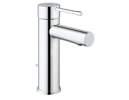 GROHE Essence Einhand Waschtischbatterie S-Size, chrom, mit Zugstange