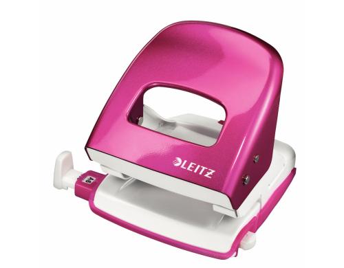 Leitz WOW Bürolocher NeXXt pink metallic, 30 Blatt, Metall