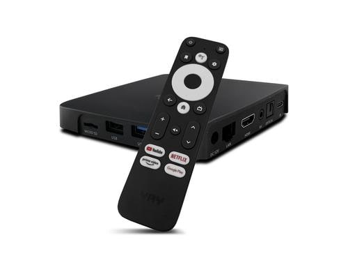 VU+ YAY GO Streaming Box, 4K Android 10, Chromecast integriert