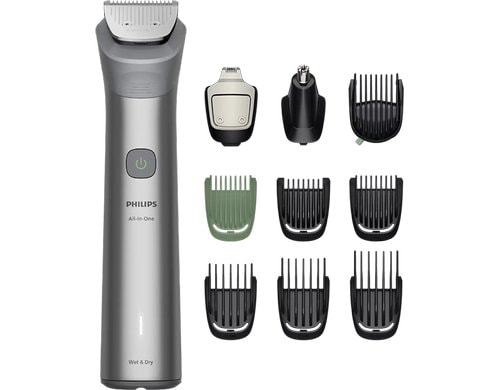 Philips Multigroomer Series 5000 MG5921/15 mit 10 Aufsätzen