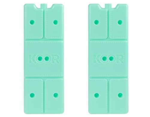 KOOR Kühlelement Arctico M Duopack Min Grün 2x400g, 250x90x20mm