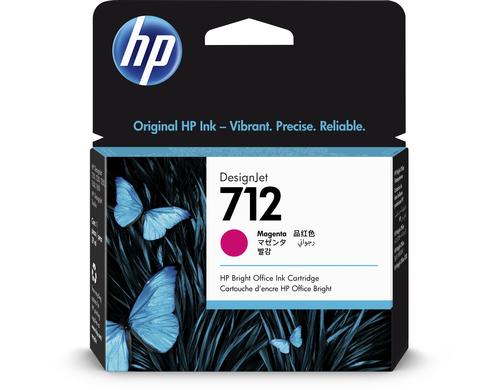 HP Tinte Nr. 712 - Magenta (3ED68A) DesignJet T200, T600, 29ml