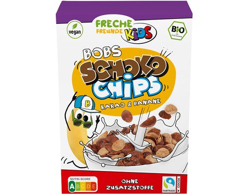 Freche Freunde Bobs Schoko Chips Kakao & Banane / 275g