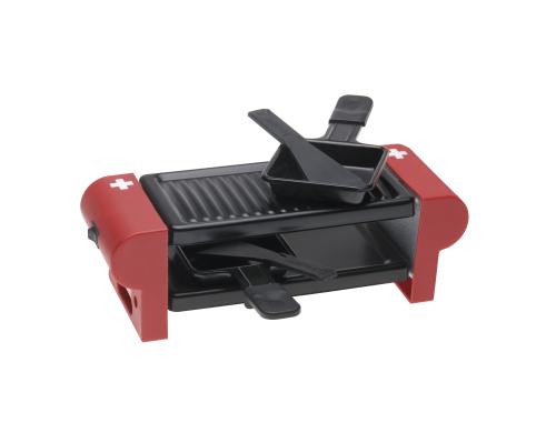 Nouvel Raclette Gerät CH-Kreuz für 2 Personen, 6 teilig