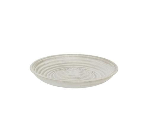 Esschert Vogeltränke Keramik Grau