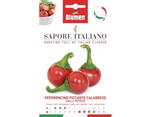 Blumen Chilipfeffer Piccante Calabrese 1.5 g