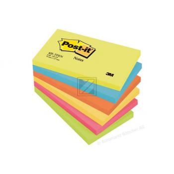 3M Post-it Haftnotiz Energy 127x76 6 Blocks à 100 Blatt, 76x76mm