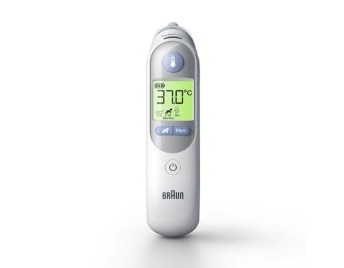 Braun Fieberthermometer ThermoScan 7IRT6520 Infrarot-Ohr-Thermometer