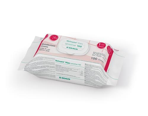 Meliseptol Wipes sensitive 100 Desinfektionstücher