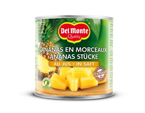 Ananasstücke in Ananassaft natursüss 260g