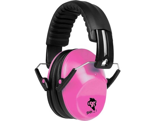 ACE SHH Kindergehörschutz Pink Verstellbar, EN 352-1 Zertifiziert, -26dB