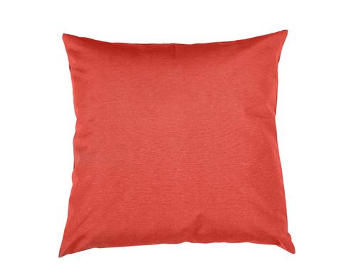 Casa Leon Outdoorkissenhülle Lisa, Rot 40x40 cm, waschbar 70% CO und 30% PES