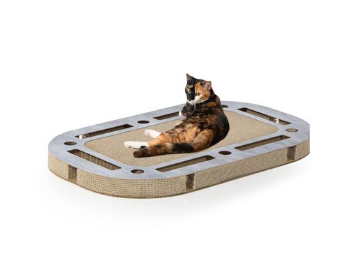 CanadianCat Katzenspielplatz Playplate betonoptik