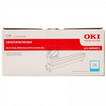 Bildtrommel cyan zu OKI C801/821/810/830/ MC860/851/861, 20'000 Seiten, 44064011