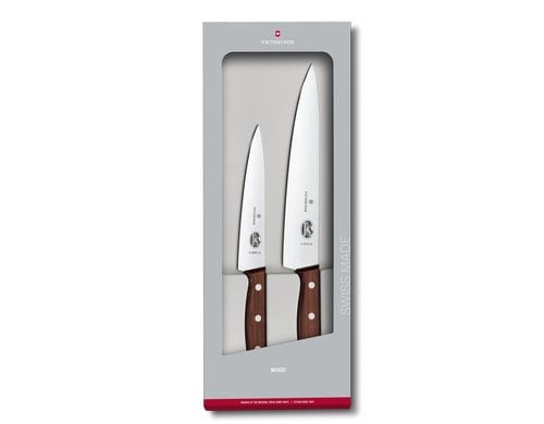 Victorinox Wood Tranchier Set 2tgl 2-tgl, Office-/Tranchiermesser Nussbaum
