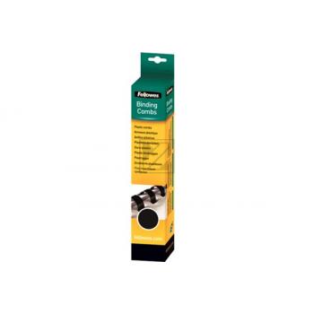 Binderücken 10mm, schwarz, 25 Stk. Blattkapazität 41-55, 21 Ringe