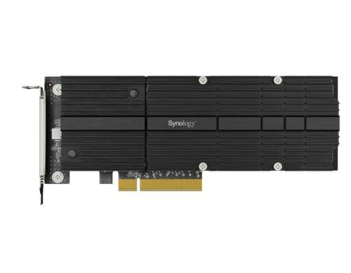 Synology M2D20 M.2 NVMe SSD Adapter M.2 22110/2280, M-key, 2 slots, PCIe 3.0 x8