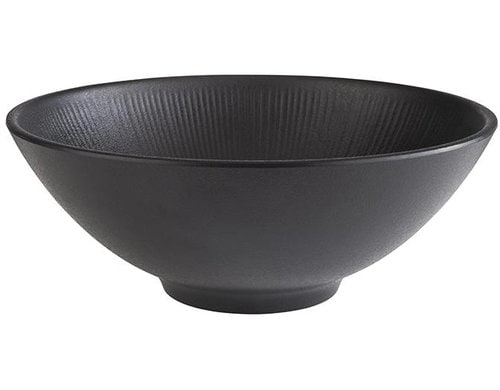 APS Bowl Nero Rund 1.7 Liter, Schwarz