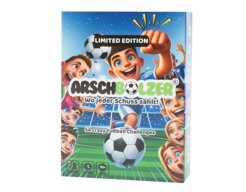 Arschbolzer Interaktives Fussball Kartenspiel