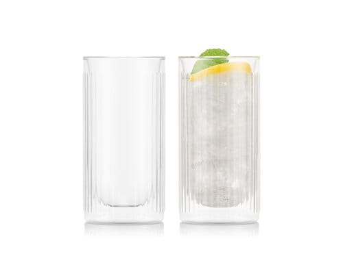 Bodum Douro Doppelwandgläser Gin& Tonic 2er Set, Glas, 0.28 Liter