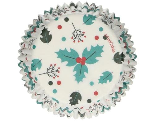 FunCakes Muffinförmchen Mistelzweig 48 Stk