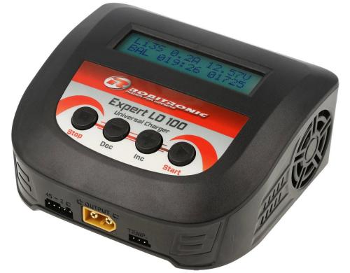 Robitronic Expert LD 100 Ladegerät LiPo 2-4s 10A 100W