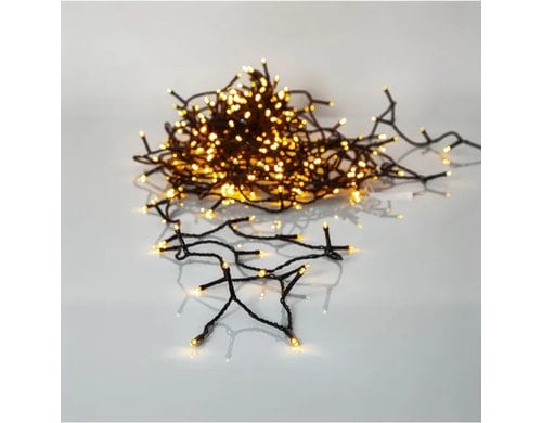 Star Trading LED Lichterkette Golden 25.2m LED 360, Outdoor