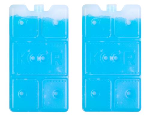 KOOR Kühlelement Arctico S Duopack Transpa 2x200g 163x90x20mm