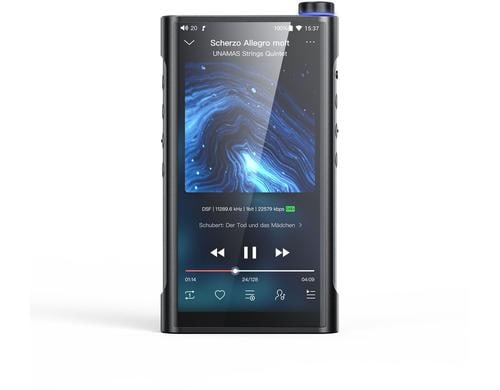 FiiO M15S, Hi-Res-Musikplayer schwarz, WiFi, 64GB, Bluetooth & USB DAC